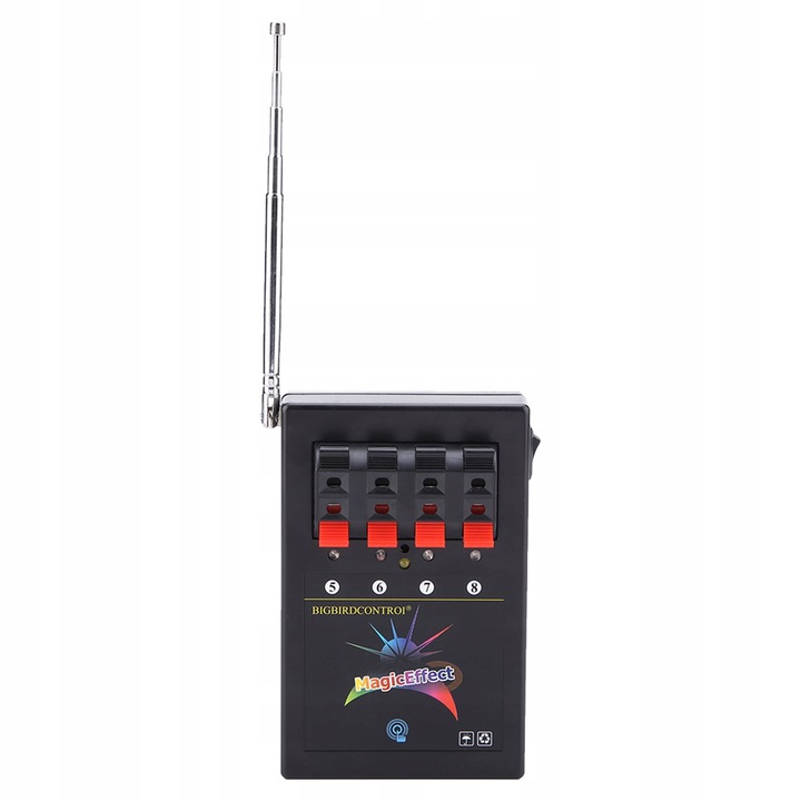 SYSTEM ZDALNEGO ODPALANIA FONTANN ISKIER 8 KANAŁOWY + PILOT