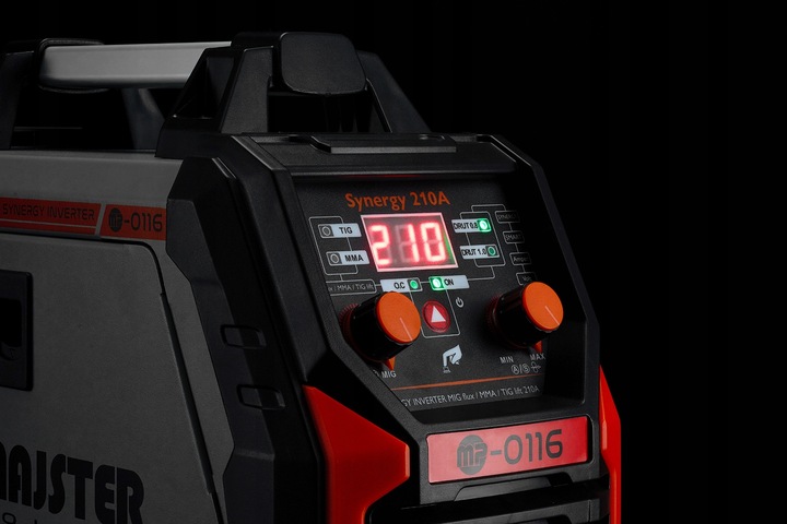Spawarka INWERTEROWA INWERTOROWA MIG FLUX MMA TIG migomat 210A SYNERGIA 210