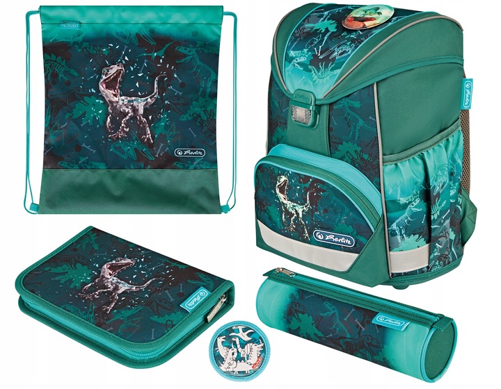 TORNISTER SZKOLNY HERLITZ ULTRALIGHT T-REX ZESTAW