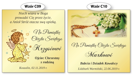 PAMIĄTKA CHRZTU CHRZEST ŚWIĘTY ANIOŁEK ANIOŁ STRÓŻ