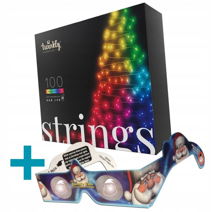 Twinkly lampki smart Łańcuch 100 LED RGB