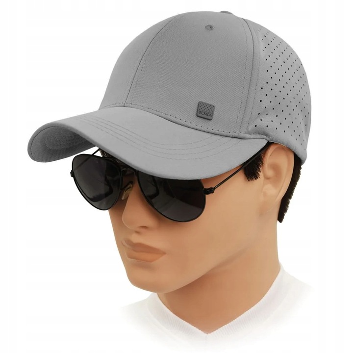 CZAPKA Z DASZKIEM PAKO JEANS PRZEWIEWNA BEJSBOLÓWKA Z SIATKĄ BAWEŁNA