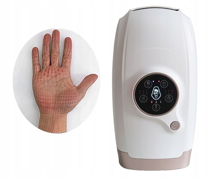 Masażer RĄK ZIMNYCH DŁONI NADGARSTKÓW RZS BÓL UDAR SHAITSU PRESOTERAPIA