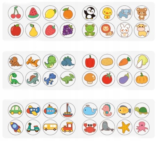 Projektor Rzutnik do Nauki Rysowania 48 Obrazków Prezent dla 3 4 5 6 Latka