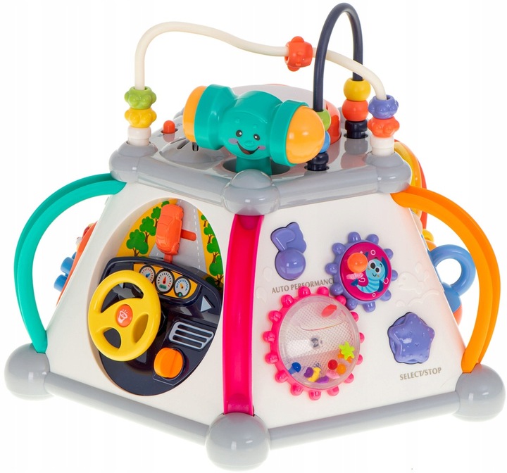 KOSTKA SENSORYCZNA INTERAKTYWNA SORTER EDUKACYJNY