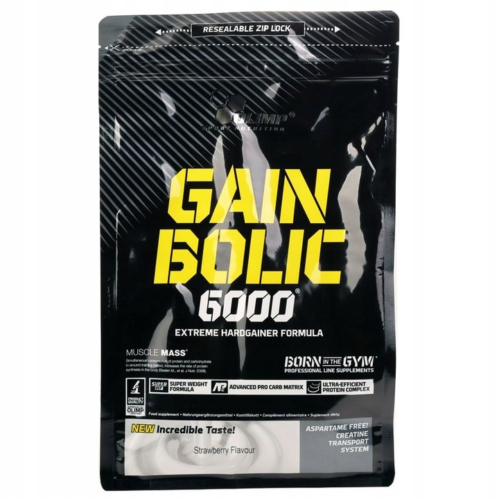 OLIMP GAIN BOLIC 6000 1000G TRUSKAWKA GAINER MASA