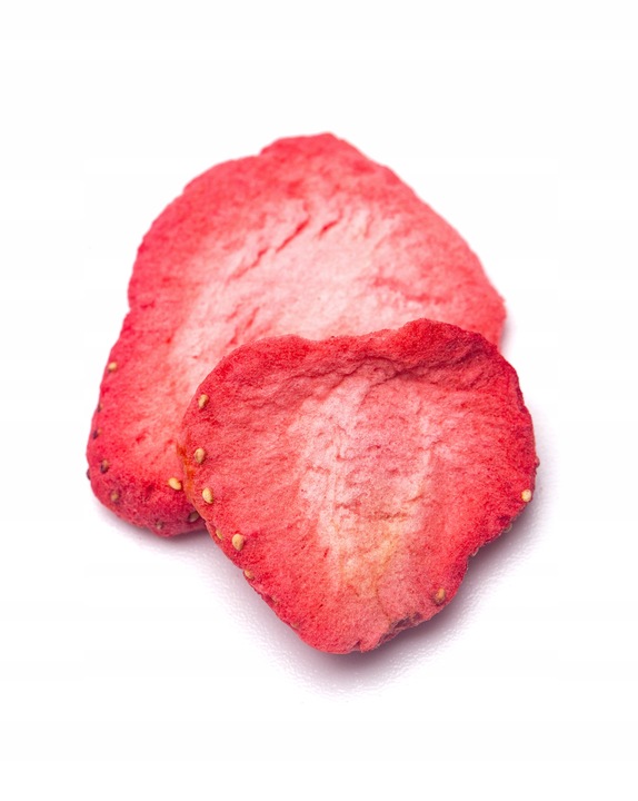 Truskawka liofilizowana plastry 100g Owoce Jakość