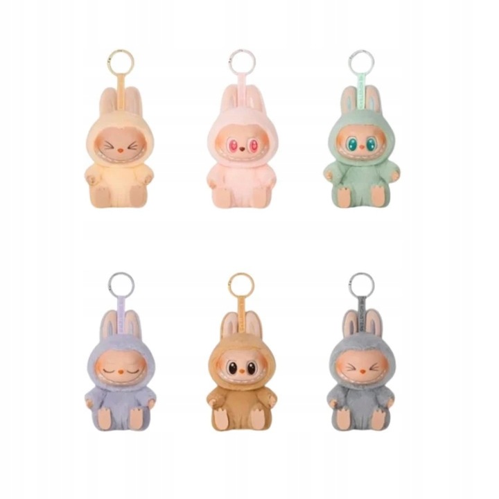 ORYGINALNE Pop Mart Labubu - The Monsters Have a Seat Vinyl Plush Brelok