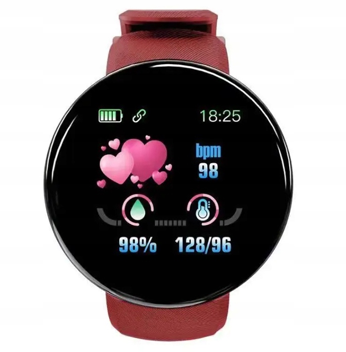 Zegarek damski MK-Tech SMARTWATCH krokomierz pulsometr