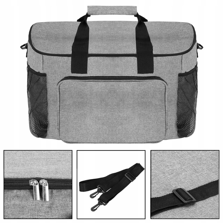 TORBA TERMICZNA ŚNIADANIOWA IZOLACYJNA NA JEDZENIE PIKNIK PLAŻĘ LUNCH BOX