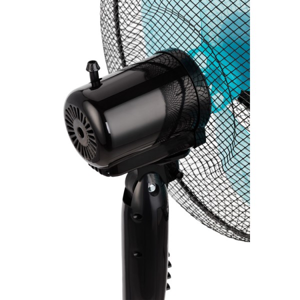 Wentylator stojący z pilotem wiatrak MPM BWP-02/C czarny