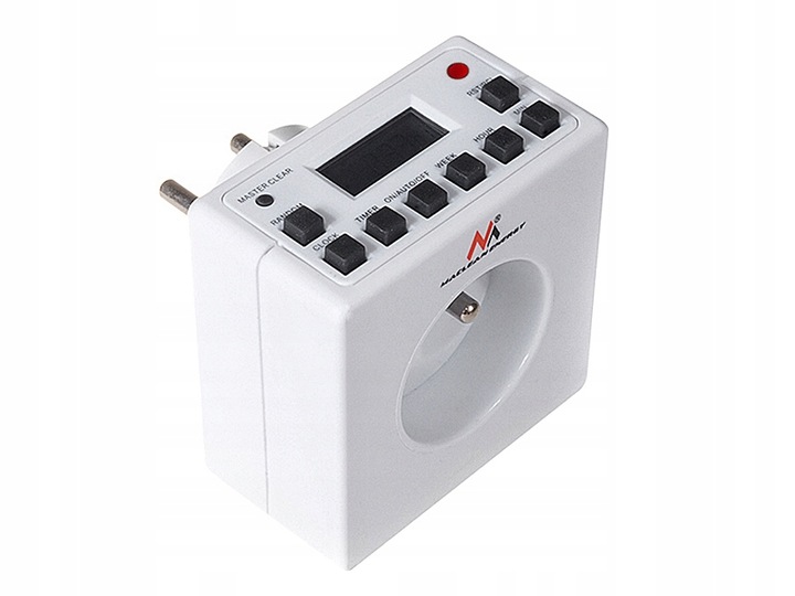 WYLACZNIK WŁĄCZNIK BOJLER PROGRAMATOR CZASOWY CYFROWY TIMER MOCNY 16A 3600W