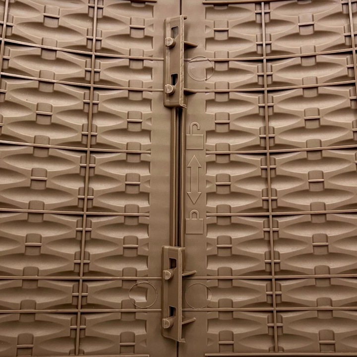 OSŁONA POD CHOINKĘ NA ŚWIĘTA STOJAK CHOINKOWY EFEKT RATTAN SKŁADANA OSŁONKA