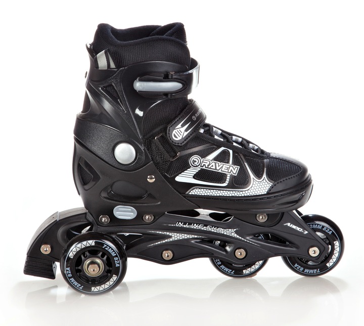 Rolko-Wrotki 3w1 Regulowane RAVEN Spirit Black/White 37-40