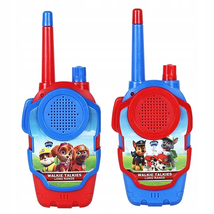 WALKIE TALKI PSI PATROL KRÓTKOFALÓWKA PAW PATROL 2 SZT W ZESTAWIE