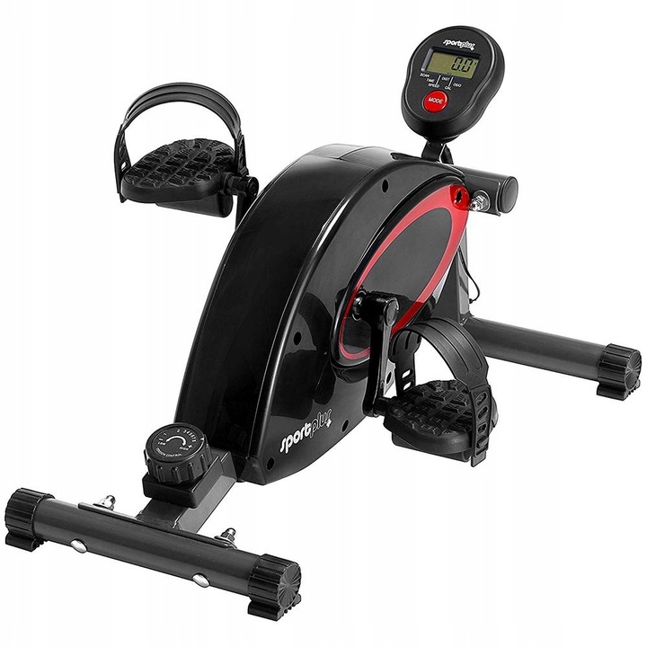 mini Rowerek treningowy magnetyczny poziomy SportPlus SP-HT-0001 kompaktowy