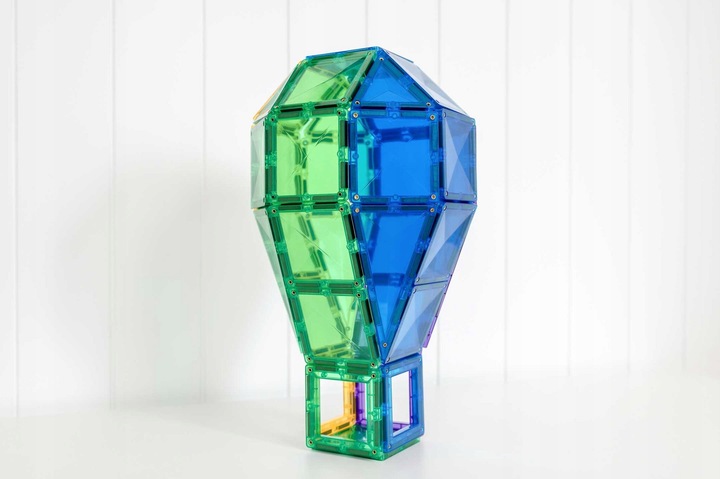 CONNETIX KLOCKI MAGNETYCZNE RAINBOW CREATIVE PACK 102 SZT