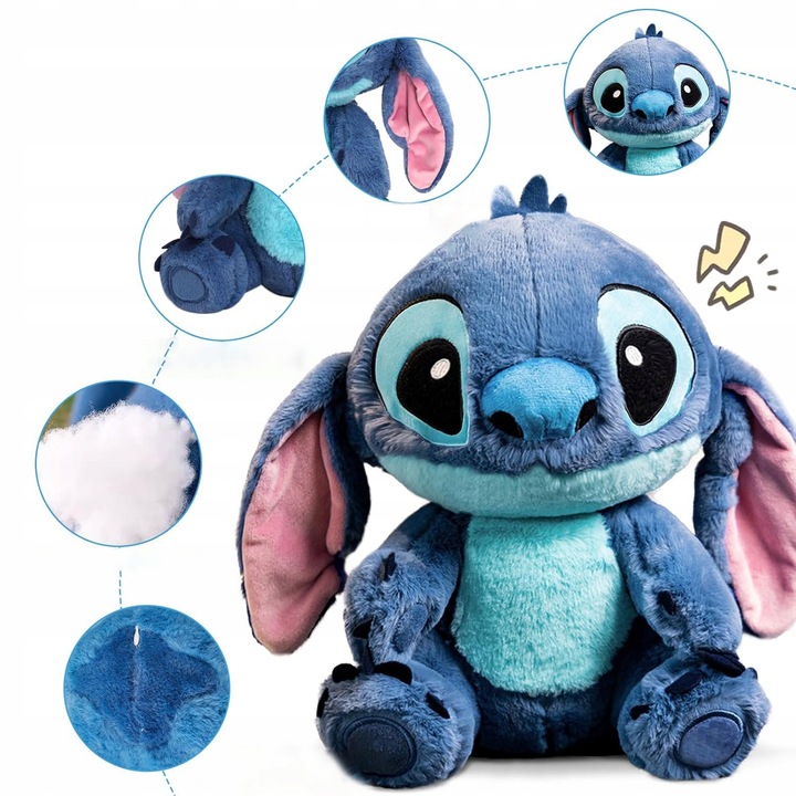 30x25cm MASKOTKA LILO I STICH DUŻA MASKOTKA PRZYTULANKA PLUSZAK MIŚ