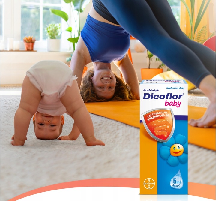 Dicoflor Baby probiotyk krople dla dzieci 5 x 5 ml