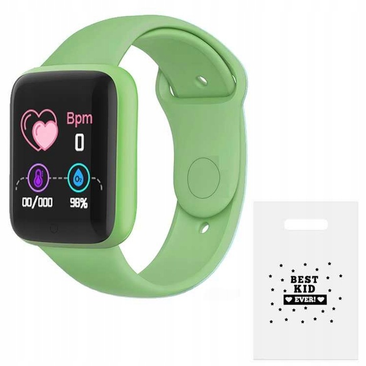 SMARTWATCH ZEGAREK KROKI PULSOKSYMETR TĘTNO FIT PL