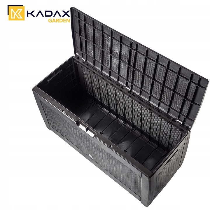 SKRZYNIA OGRODOWA KUFER SCHOWEK 310L BRĄZOWA