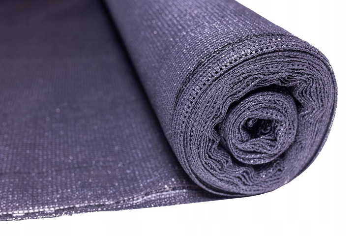 SIATKA CIENIUJĄCA 1,5x10m 160g/m2 ANTRACYT 95% MASKUJĄCA NA OGRODZENIE PŁOT