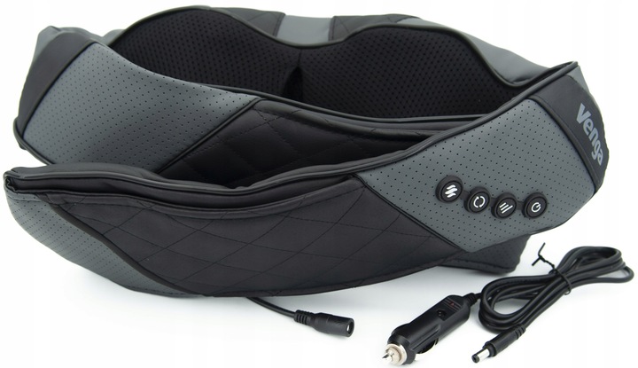 ODPRĘŻAJĄCY MASAŻER SHIATSU VENGA RAMION 3PRĘDKOŚCI PODCZERWIEŃ PODGRZEWANY