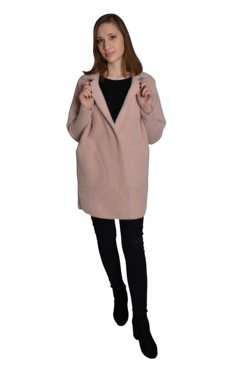 Płaszczyk ALPAKA oversize size plus DUŻY ROZMIAR