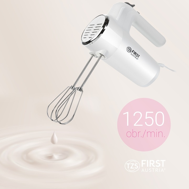 Mikser ręczny kuchenny 6 biegów FIRST AUSTRIA