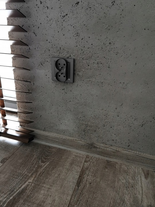 SUROWY BETON architektoniczny TYNK dekoracyjny D-CORpro