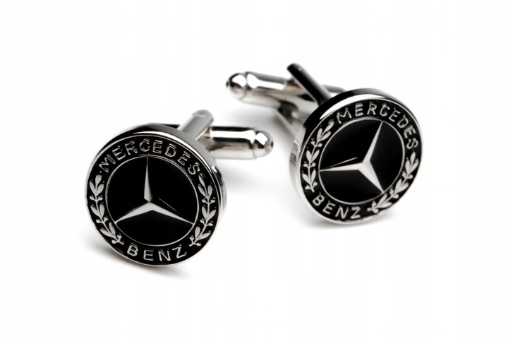 SPINKI DO MANKIETÓW, do koszuli, MERCEDES ORYGINAŁ