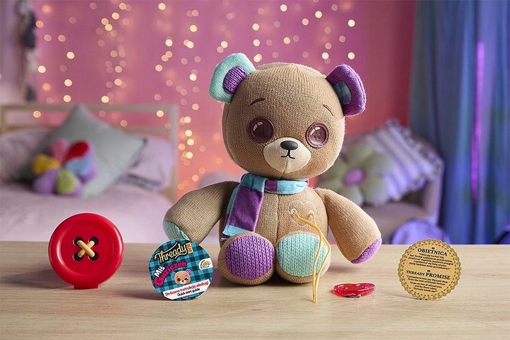 COBI MIŚ GUZICZEK interaktywny magiczny miś Thready Bear