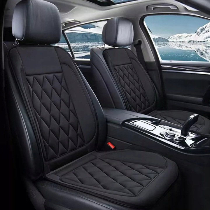 PODGRZEWANA PODUSZKA SAMOCHODOWA GNIAZDO ZAPALNICZKI, SZYBKIE OGRZEWANIE