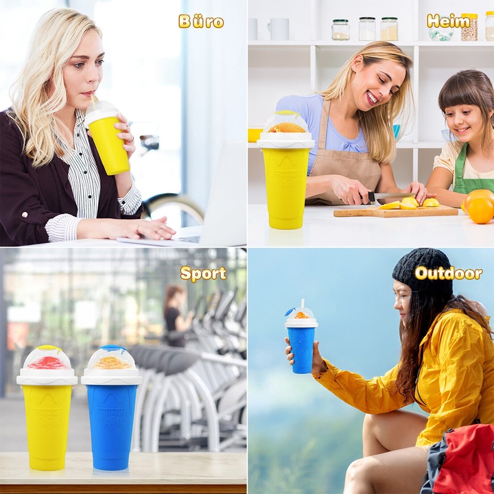 Kubek Do Robienia Lodów Slushy Sorbetów Slushy Mrożonych 330ml