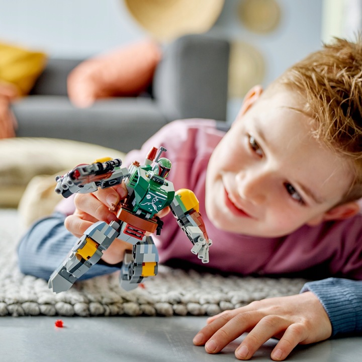 KLOCKI LEGO STAR WARS MECH FIGURKA BOBY FETTA PREZENT DLA 6,7,8 LATKA