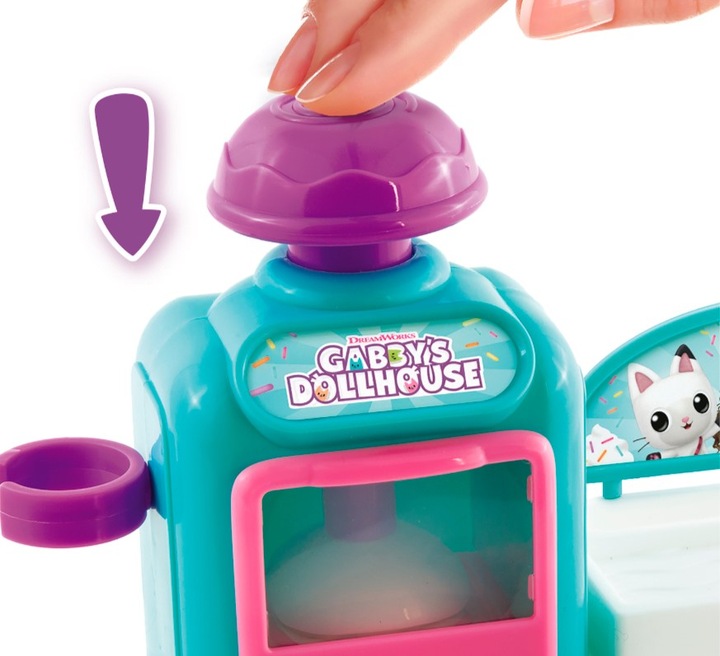 ZESTAW KREATYWNY KUCHNIA ŁAKOTKA KOCI DOMEK GABI GABBY MASA PLASTYCZNA EPEE