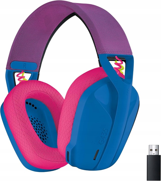 Zestaw słuchawkowy do gier Logitech G435 LIGHTSPEED + Bluetooth