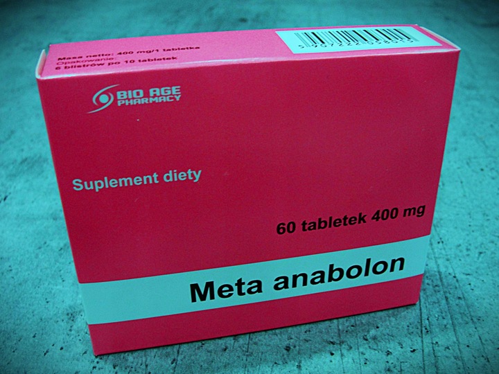 Mocny Preparat Testosterol + Meta Masa Siła libido Testosteron sterole