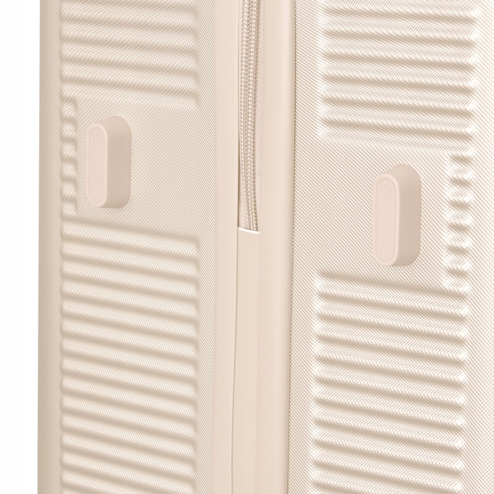 BETLEWSKI Walizka Podróżna duża pojemna na wakacje na kółeczkach stylowa