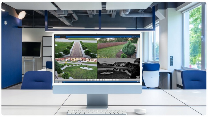 KAMERA ZEWNĘTRZNA WIFI TUYA SMART 8MP ZOOM DETEKCJA 4K CZARNA APLIKACJA UHD