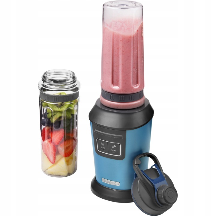 Blender kielichowy do smoothie 800W 0,6L niebieski tritan Sencor SBL 7172BL