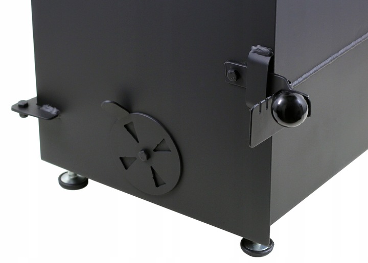 Palenisko do wędzarni suszarni STAL 2 mm RUSZT + kolanko + dwie rury dymne