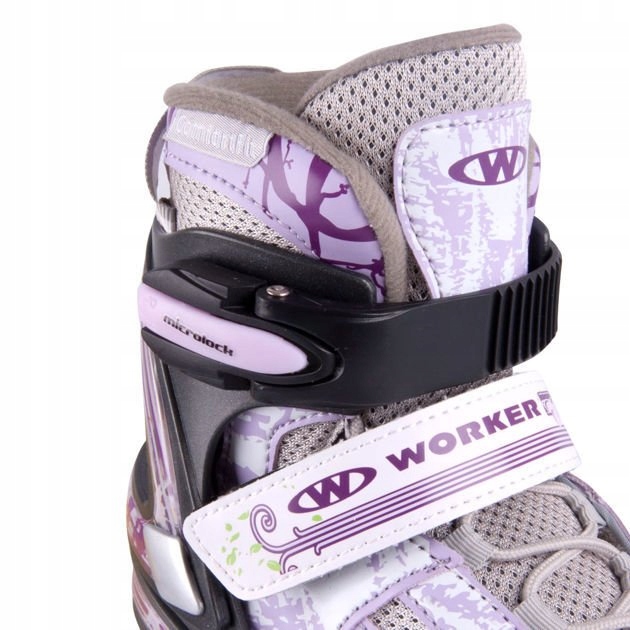 ROLKI REGULOWANE PERLETA DAMSKIE WORKER ABEC 5