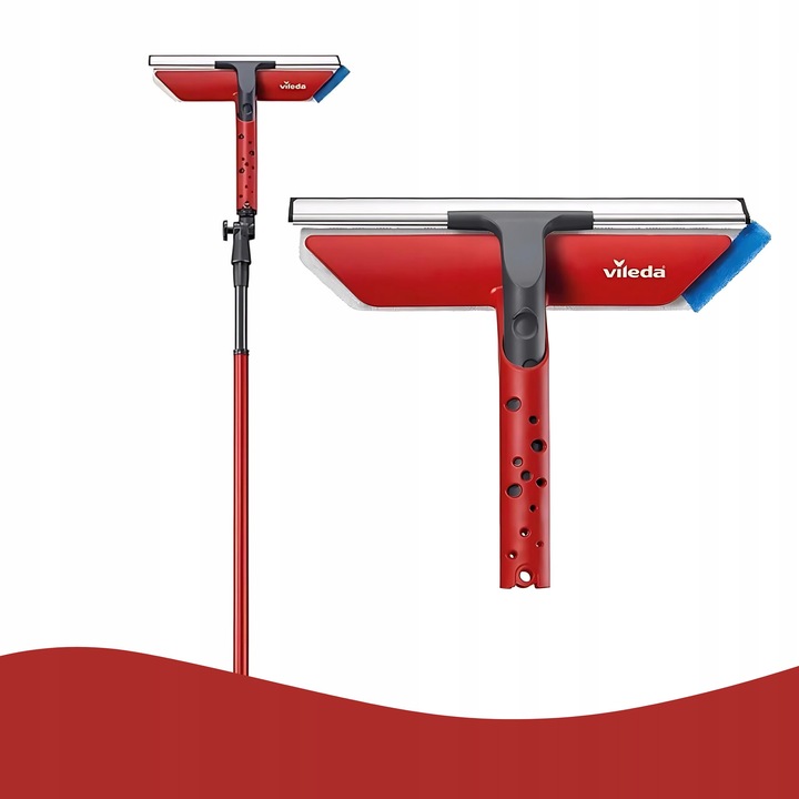 VILEDA MYJKA ŚCIAGACZKA DO OKIEN DACHOWYCH z DRĄŻKIEM DO ŚWIETLIKÓW PANELI