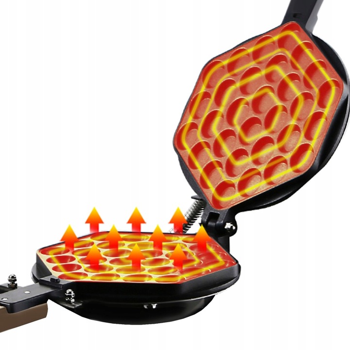 Gofrownica bąbelkowa profesjonalna BUBBLE WAFFLE
