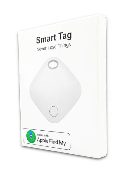 Lokalizator Kluczy Torby Smart Air Tag MFI Apple Find My BLE 5.2 - Czarny