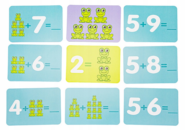 Gra Edukacyjna Waga Szalkowa Żaba Nauka Liczenia