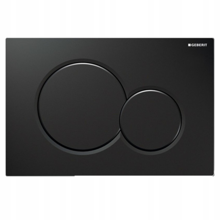 GEBERIT Przycisk uruchamiający spłukujący Sigma01 115.770.DW.5 czarnypołysk