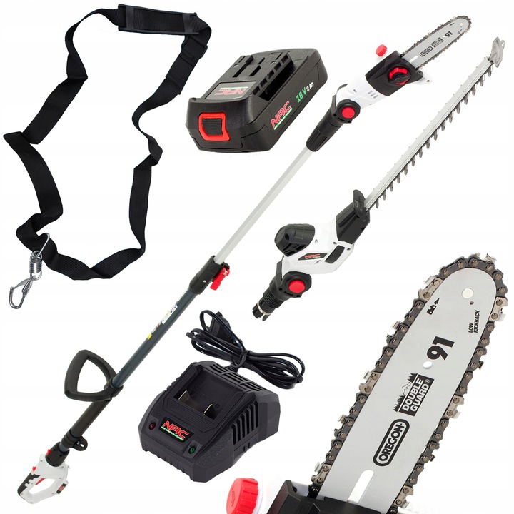 Urządzenie wielofunkcyjne na wysięgniku NAC PHCB18-B20-S 1 x 2Ah