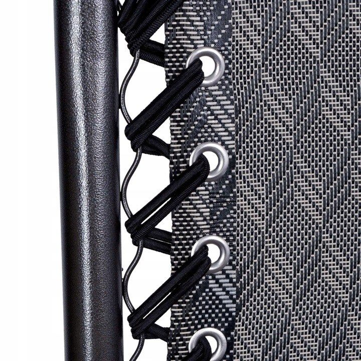 LEŻAK OGRODOWY ORION Zero Gravity brąz jodełka plażowy tarasowy składany